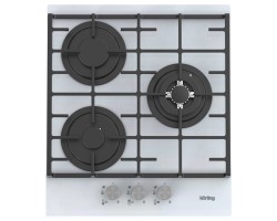 Газовая стеклянная варочная панель KORTING HGG 4825 CTW