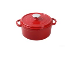 Чугунная кастрюля с крышкой KORTING Korting K 1224 R-foto3