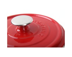 Чугунная кастрюля с крышкой KORTING Korting K 1224 R-foto5