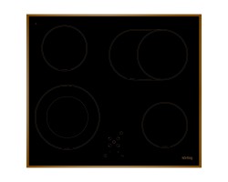 Электрическая варочная панель KORTING HK 6205 RN