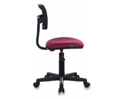 Кресло Бюрократ CH-299/CH/15-11 спинка сетка бордовый сиденье бордовый 15-11-foto2