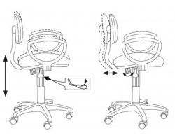 Кресло Бюрократ Ch-213AXN зеленый 10-24-foto4
