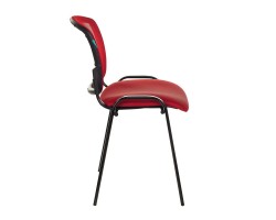 Стул Бюрократ VIKI/R/TW-97N спинка сетка TW-35N сиденье красный TW-97N-foto3