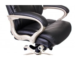 Кресло руководителя Бюрократ T-9916/BLACK черный рец.кожа/кожзам-foto5