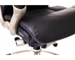 Кресло руководителя Бюрократ T-9916/BLACK черный рец.кожа/кожзам-foto6