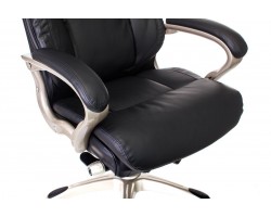 Кресло руководителя Бюрократ T-9916/BLACK черный рец.кожа/кожзам-foto7