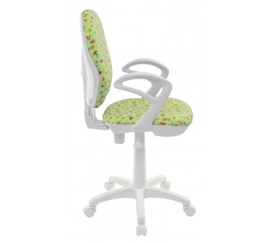 Кресло детское Бюрократ CH-W513AXN/CACTUS-GN зеленый кактусы Cactus-GN (пластик белый)