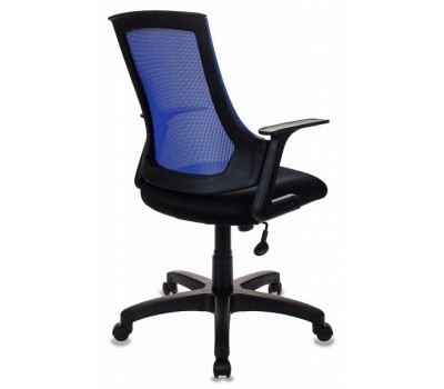 Кресло Бюрократ CH-500 спинка сетка синий сиденье черный TW-11 сетка/ткань