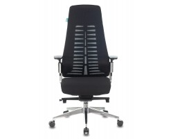 Кресло руководителя Бюрократ _DALI/BLACK черный крестовина алюминий-foto2