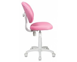 Кресло детское Бюрократ KD-W6 розовый TW-13A (пластик белый)-foto2
