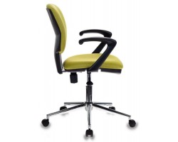 Кресло Бюрократ CH-636AXSL/GREEN зеленый BAHAMA крестовина хром-foto2