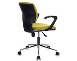 Кресло Бюрократ CH-636AXSL/GREEN зеленый BAHAMA крестовина хром-foto3