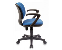 Кресло Бюрократ CH-540AXSN-LOW/26-21 низкая спинка синий 26-21-foto2