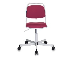 Кресло детское Бюрократ KD-1/26-31 без подлокотников розовый 26-31 крестовина металл-foto2