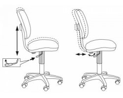 Кресло детское Бюрократ CH-204NX/DINO-Y желтый динозаврики-foto5
