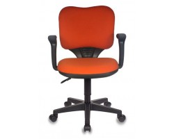 Кресло Бюрократ Ch-540AXSN-Low низкая спинка оранжевый 26-29-1