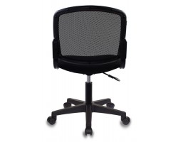 Кресло Бюрократ CH-1296 черный TW-01 сиденье черный 15-21 сетка/ткань крестовина пластик