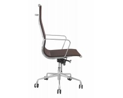 Кресло Бюрократ CH-996/007 коричневый сетка крестовина алюминий-foto2