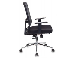 Кресло Бюрократ MC-612/B/26-B01 черный BM-11 сиденье черный 26-В01 сетка/ткань крестовина хром-foto2