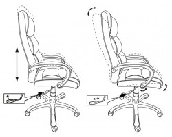 Кресло руководителя Бюрократ CH-S840N черный эко.кожа крестовина пластик-foto4