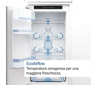 Встраиваемый двухкамерный холодильник Bosch KIV 865 SF0