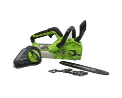 Аккумуляторная цепная пила Greenworks G24CS25 (без акк, без з/у)(7707)-foto3