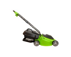 Электрическая газонокосилка Greenworks GLM1232-foto3