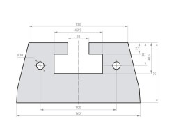 Удлинение станины для WL-350/500EVSM BELMASH EB-610-foto5