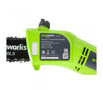 Электрический высоторез Greenworks GPS7220
