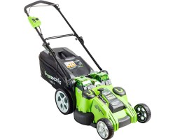 Аккумуляторная газонокосилка Greenworks Twin Force G40LM49DB (без акк, без з/у)-foto2