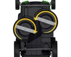 Аккумуляторная газонокосилка Greenworks Twin Force G40LM49DB (без акк, без з/у)-foto4