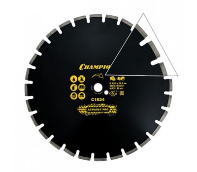 Алмазный диск Champion Asphafight PRO 450 mm 25,4