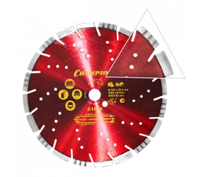 Алмазный диск Champion универсальный PRO Mixtar 300 mm 25,4