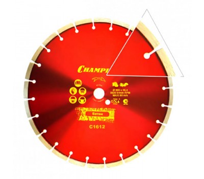 Алмазный диск Champion ST Concremax 300 mm 25,4