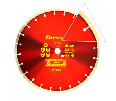 Алмазный диск Champion ST Concremax 350 mm 25,4