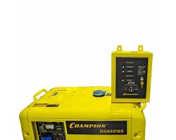Генератор дизельный Champion DG6501ES с блоком ATS-foto3