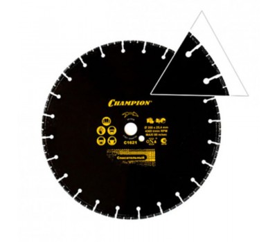 Алмазный диск Champion V-tech Multi Purpose PRO 350 mm 25,4