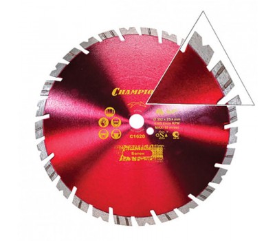 Алмазный диск Champion универсальный ST Fast Gripper 350 mm 25,4