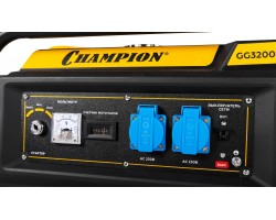 Бензиновый генератор Champion GG3200EW-foto4