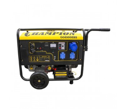 Бензиновый генератор CHAMPION GG6500EBS