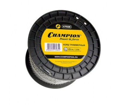 Леска для триммера (корд) 2.4 ММ. ROUND PRO (БЕСШУМНАЯ) -230 МЕТРОВ