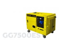 Бензиновый генератор CHAMPION GG7500ES в шумозащитном кожухе