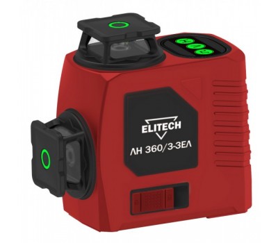 Лазерный нивелир ELITECH ЛН 360/3-ЗЕЛ (E0306.017.00)