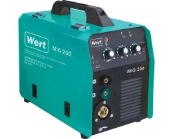 Сварочный инверторный полуавтомат MIG/MAG  WERT MIG 200