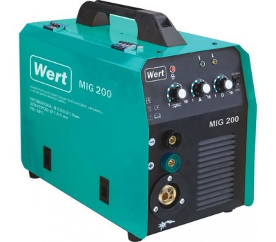 Сварочный инверторный полуавтомат MIG/MAG  WERT MIG 200