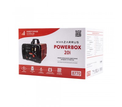 Инверторное зарядное устройство KVAZARRUS PowerBox 20i, цветная коробка