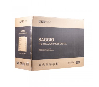 Аппарат аргонодуговой сварки SAGGIO TIG 300 AC/DC Pulse Digital
