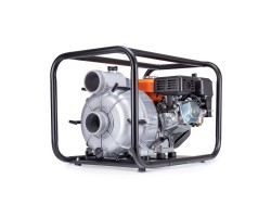 Мотопомпа бензиновая FoxWeld 1350T80 для грязной воды-foto2