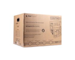 Мотопомпа бензиновая FoxWeld 1350T80 для грязной воды-foto8