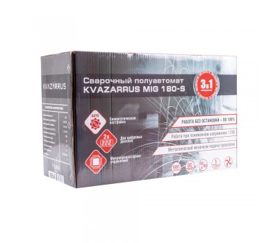 Сварочный полуавтомат KVAZARRUS MIG 180-S